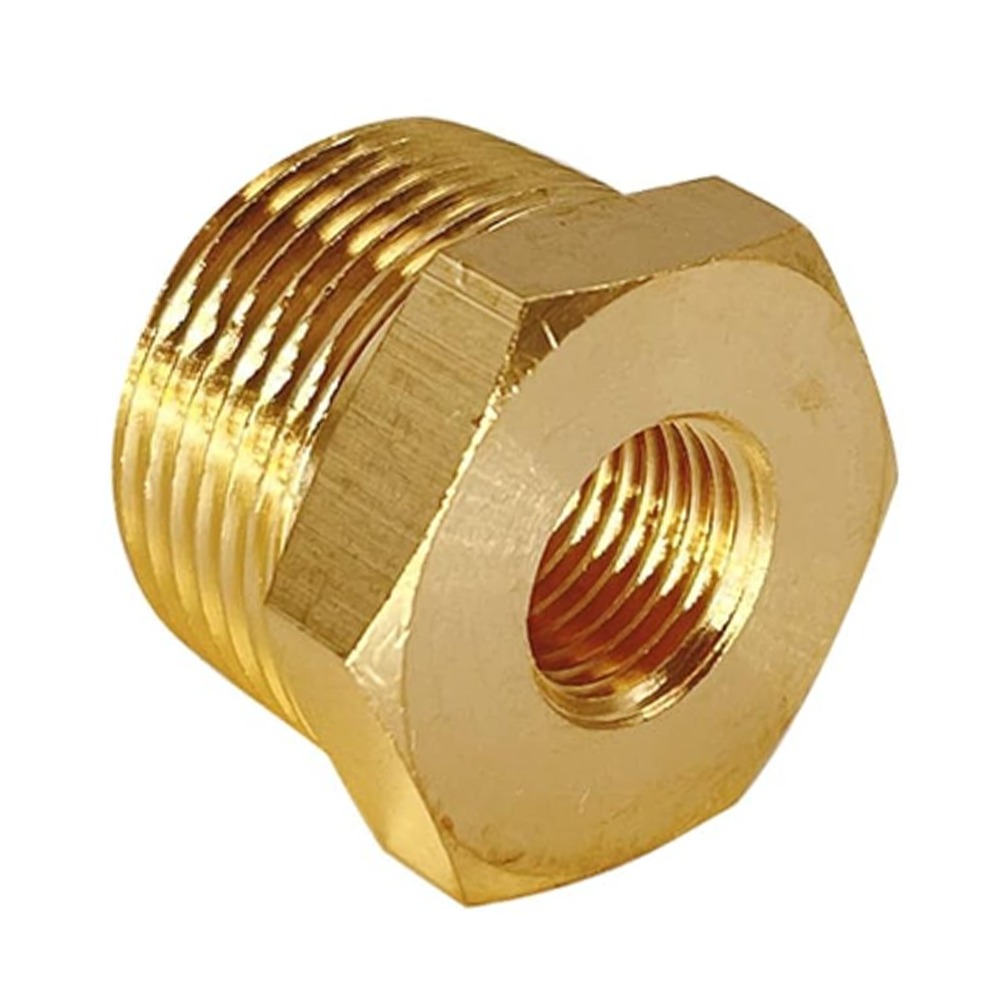 110-N1-N5 FloFlex Brass Pipe Fitting<BR>Bushing 3/4" Male X 1/8" Female NPT